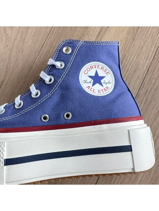⭐Converse Chuck Double Stack Platform 7.5 Mens shoes Sneaker Blue Purple A16064C main image 10